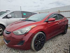 lot 10855 image: 2011 Hyundai Elantra GLS AT  RED