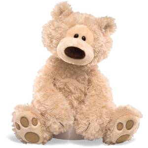 lot 4111 image: GUND Philbin Classic Teddy Bear, Premium Stuffed Animal for Ages 1 and Up, Beige, 12� - Retail $23
