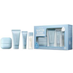 lot 4173 image: LANEIGE Water Bank Hydration Set Hyaluronic Acid, Barrier-Boosting Hydration, Full Sized, Travel Sized - Retail $42