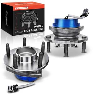 lot 5316 image: A-Premium 2 x Front Wheel Bearing and Hub Assembly with ABS and 5-Lug Compatible with Chevrolet Corvette 1997-2008, Cadillac XLR 2004-2008 - Retail $120