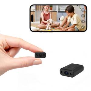 lot 10047 image: DnxnIaIfy Mini Wireless WiFi Security Camera, 4K Nanny Cam with Night Vision, Remote Viewing for Security with iOS,Android Phone - Retail $20