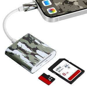 lot 14479 image: Trail Camera Viewer, Game Camera SD Card Reader for Hunters to View Images and Videos for iPhone 15 or Later and Android (USB-C) - Retail $10