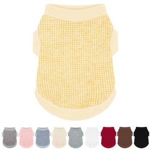 lot 14491 image: Cozy and Functional Dog Shirts for Small Puppies Stretchable Ginger Attire with Easy-On Design, Ideal for Chihuahuas and Yorkies - Enhance Comfort and Playfulness on Chill Days Small - Retail $8