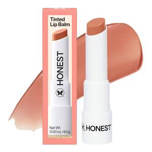 lot 16322 image: Honest Beauty Moisturizing Vegan Tinted Lip Balm  Antioxidant-rich Acai Extracts  Avocado Oil  Paraben Free  Cruelty Free  Lychee Fruit - Retail $10