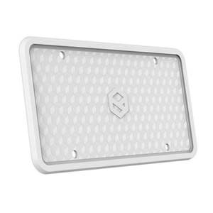 lot 16345 image: RightCar Silicone License Plate Frames  The Original Premium Grade Silicone Car Plate Frame  Rust Proof  Rattle Proof  Weather Proof  License plate frame  License Plate Holder - Retail $18