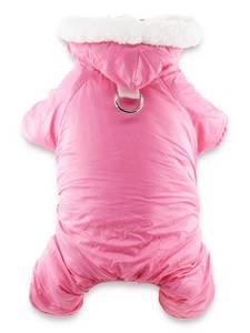lot 2204 image: Fleece Dog Hoodies and Sweatshirts - Puppy Jumpsuit for Small and Medium Dogs and Cats - Winter Apparel - Retail $15