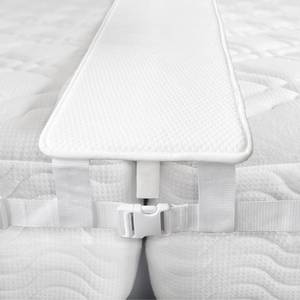 lot 2293 image: FeelAtHome 12 Inch Wide Bed Bridge Twin to King Converter Kit - Twin Bed Connector King Maker - Bed Gap Filler to Make Twin Beds Into King - Twin Mattress Connector - King Bed Converter Kit - Retail $55