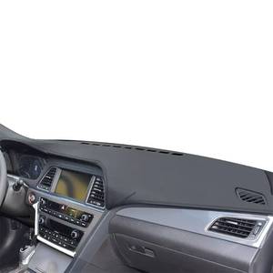 lot 2303 image: Wiblooter Dashboard Cover Compatible with Ford F150 2015 2016 2017 2018 2019 2020 Models,Leather Material Dash Board Mat,Center Console Cover Sunshield Protector Pad (Black line, 2015-2020 Models) - Retail $37