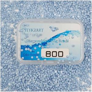 lot 4036 image: YEYKZART 800 Diamond Painting Replacement Diamonds Drills Beads Drills Gems Round for Diamond Art