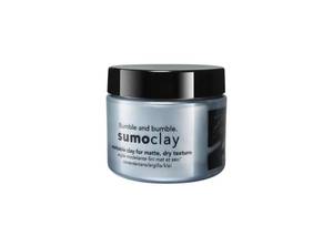 lot 4062 image: Bumble and bumble. Sumoclay Matte Texture Clay  Workable Texture, Moldable Hold  Matte Finish  Wavy, Straight, 1.5 Ounce - Retail $37