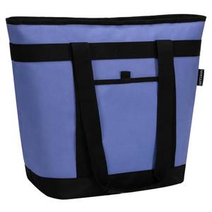 lot 4068 image: Insulated Cooler Bag, Reusable Grocery Bags for HotCold Food, Thermal Food Delivery Bag for Beach, Travel, Picnics - Retail $24