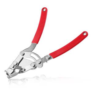 lot 18120 image: LEONTOOL Bike Brake Cable Puller Pliers, 4th Hand Brake Tool - Bike Cable Puller, Hand Cable Stretcher with Locking Ratchet Professional Brake Shifter Gear Cable Caliper Tension Puller Plier - Retail $14