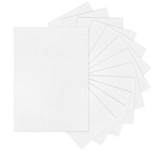lot 18122 image: HONSIO 20 Pieces Shrink Dink Sheets Plastic Shrinky Paper for Kids Adults DIY Crafts Keychain Making, 7.9 X 5.7 Inch - Retail $6
