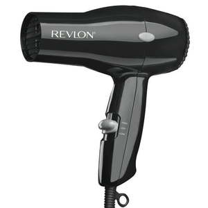 lot 19313 image: Revlon 1875W Compact Hair Dryer  Black