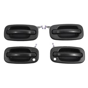 lot 19375 image: Exterior Door Handle Set, Compatible with 1999-2007 Chevy Silverado Suburban Tahoe Avalanche, GMC Sierra Yukon, Cadillac Escalade, Front and Rear Left Driver and Right Passenger  15034986 15721571 77262 - Retail $33