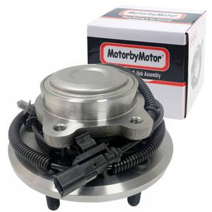 lot 19440 image: MotorbyMotor 512493 Rear Wheel Bearing and Hub Assembly 5 Lugs Fits for Dodge Grand Caravan, Chrysler Town and Country, Volkswagen Routan, Ram CV Wheel Hub Bearing Assembly wABS - Retail $48