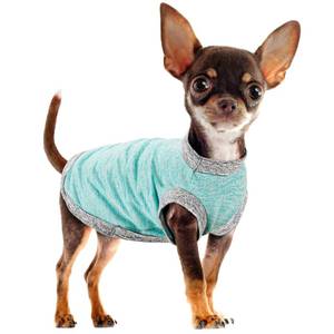 lot 20442 image: Chic Ion Polyester Dog Vest Adorable Fashion Apparel for Small, Medium, and Large Breeds, Moisture-Wicking, Soft, Anti-Static, Durable, and Easy-to-Clean Design - Light Blue M - Retail $7