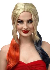 lot 20461 image: ALLAURA Womens Wig Compatible with Harley Wig for Girls Halloween Harley-Wig Cosplay Clown GirlWig - Retail $35