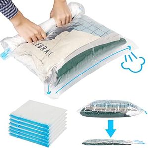 lot 10056 image: Two Count Reusable Compression Storage Bags - Retail $12