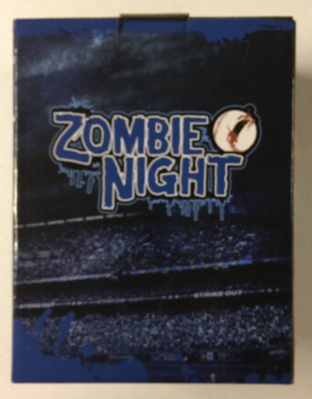 lot 1050 image: New In Box Zombie Night Bobble Stadium Giveaway Kansas City Royals Commemorative Bobblehead -  Last One in Inventory