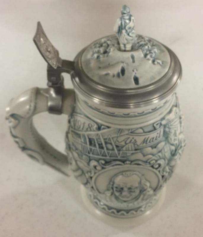 lot 1265 image: 1996 Avon Salute to the Postal Service Stein