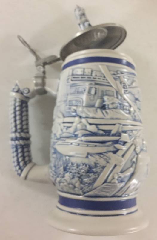 lot 1263 image: 1997 Avon Tribute to Rescue Workers Collectors Stein