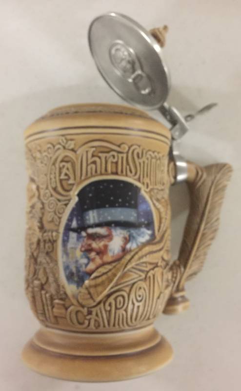 lot 1262 image: 1996 Avon A Christmas Carol Collectors Stein