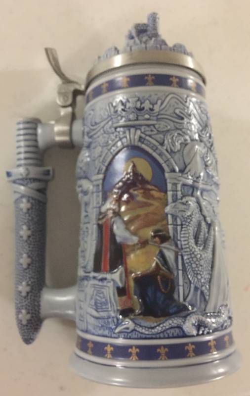 lot 1261 image: 1995 Avon Knights Of The Realm Collectors Stein