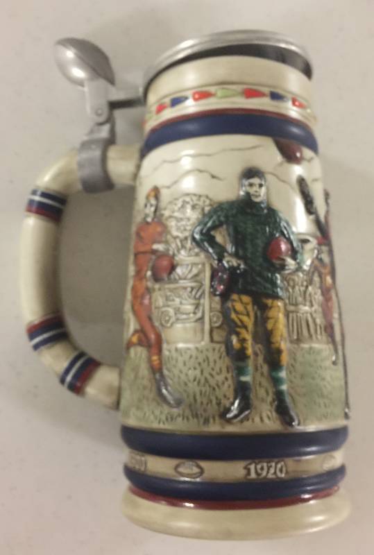 lot 1247 image: 1983 Avon Football Players Collectible Stein
