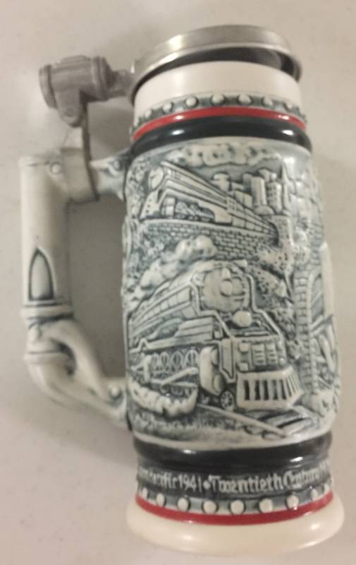lot 1245 image: 1982 Avon Train Engine Collectors Stein