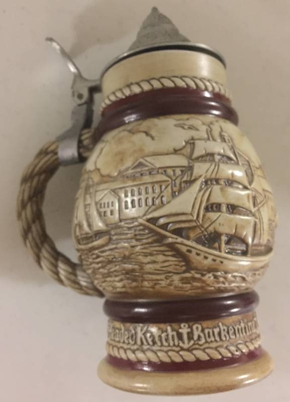 lot 1241 image: 1977 Avon Sailing Ship Collectors Stein