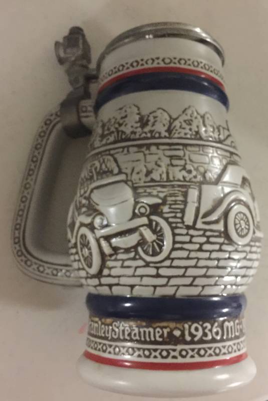 lot 1234 image: 1979 Avon Race Car Collectors Stein