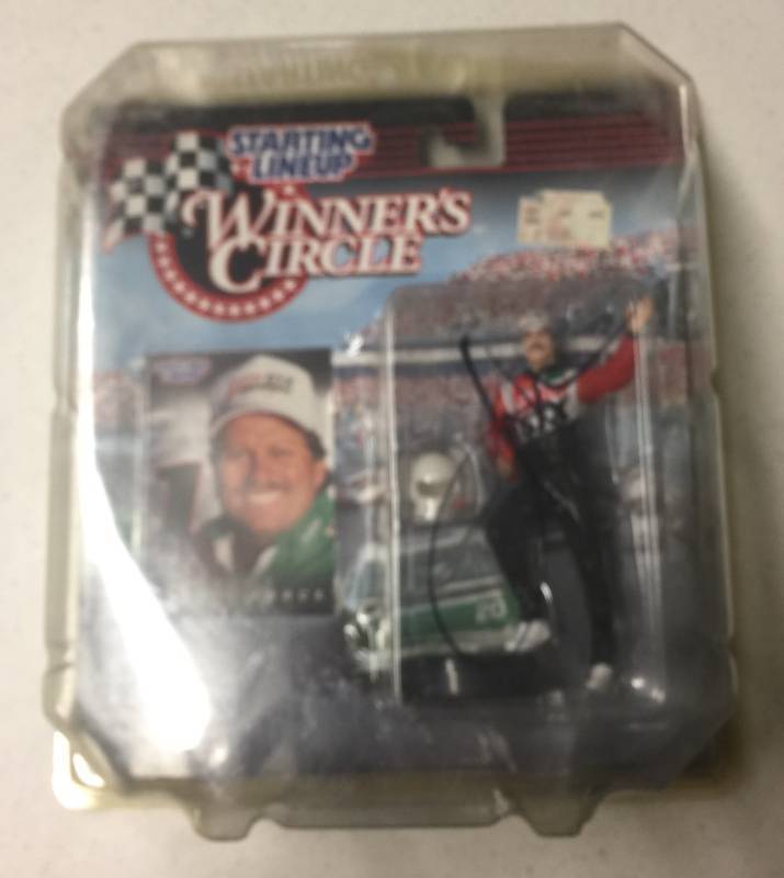 lot 1114 image: Signed Starting Lineup John Force Winners Circle Race Car Driver in Protecive Clamshell Holder