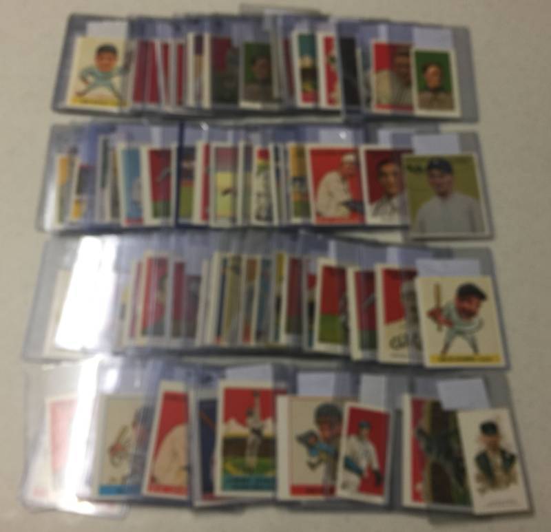 lot 1042 image: Huge Collection of T206, Cracker Jack, Allen & Ginter, Goudey Early 1990s Reprints including Joe DiMaggio & More
