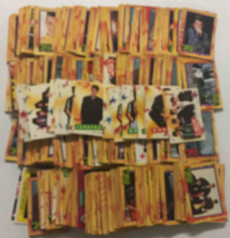 lot 1224 image: Huge Lot of Hundreds New Kids On The Block NKOTB Stickers andTrading Cards - Possible Sets- Lots of Duplicates