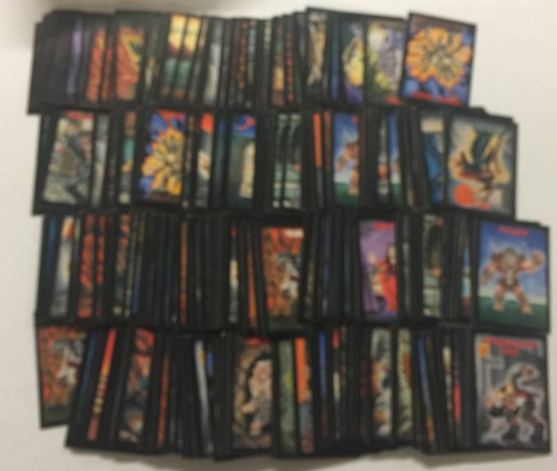 lot 1223 image: Huge Lot of Hundreds 1991 Monsters Game & Trading Cards - Possible Sets- Lots of Duplicates