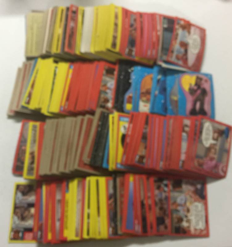 lot 1209 image: Huge Lot of Hundreds Alf TV Shows Trading Cards - Possible Sets- Lots of Duplicates