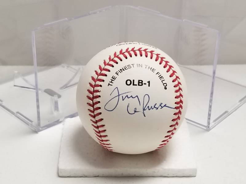 lot 1326 image: Tony LaRussa Autographed Official League Rawlings Baseball w COA