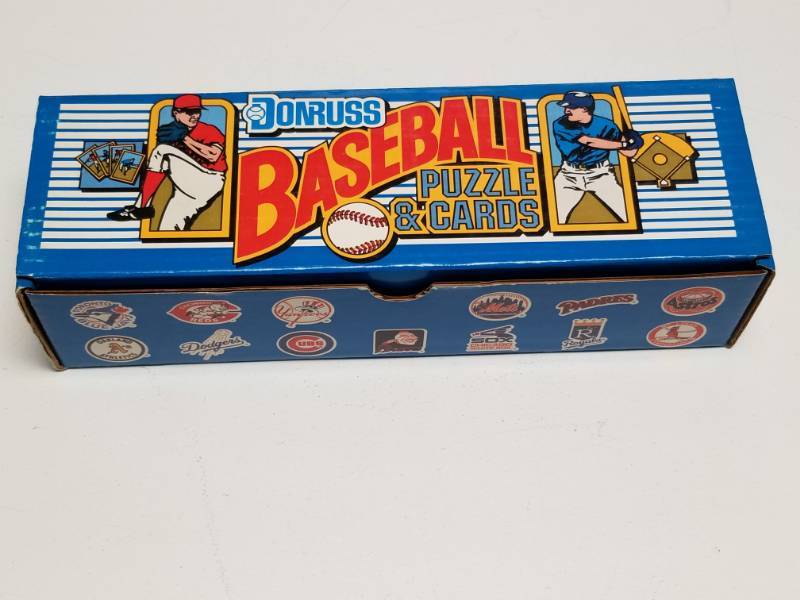 lot 1372 image: 1989 Donruss Baseball Complete 660 Card Factory Sealed Set w Ken Griffey Jr. Rated Rookie