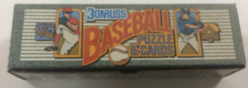 lot 1097 image: Factory Sealed 1990 Donruss Complete 660 Baseball Card Set New In Bricks With Complete Puzzle