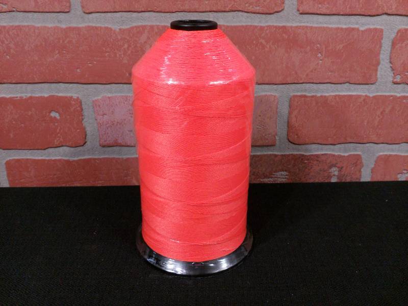 lot 31 image: Cristall Threads Nylon Bonded Neon Orange Thread