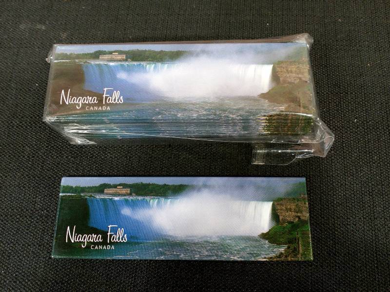 lot 37 image: Impact Niagra Falls Canada Magnet With Photo By Laurence Parent