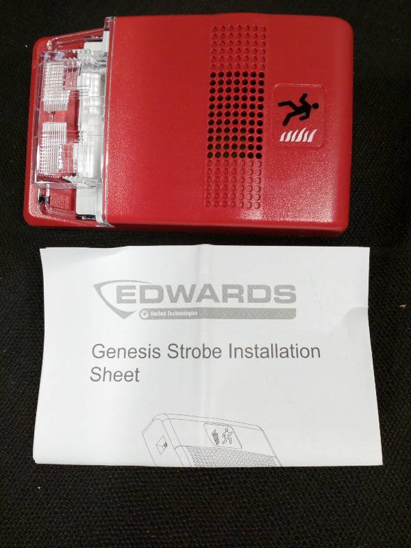 lot 47 image: Genesis Multi CD Strobe Fire Alarm 24VDC