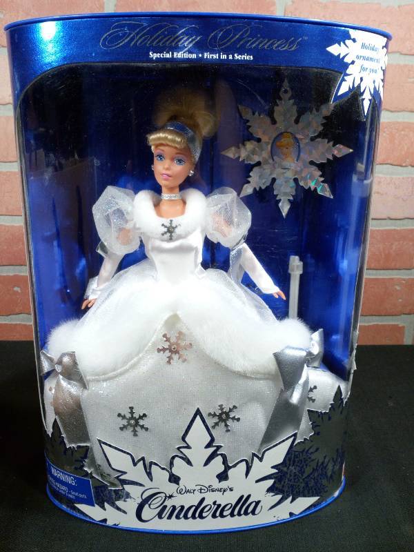 lot 57 image: Mattel Barbie Holiday Princess Cinderella - Holiday Special Edition - First In A Series