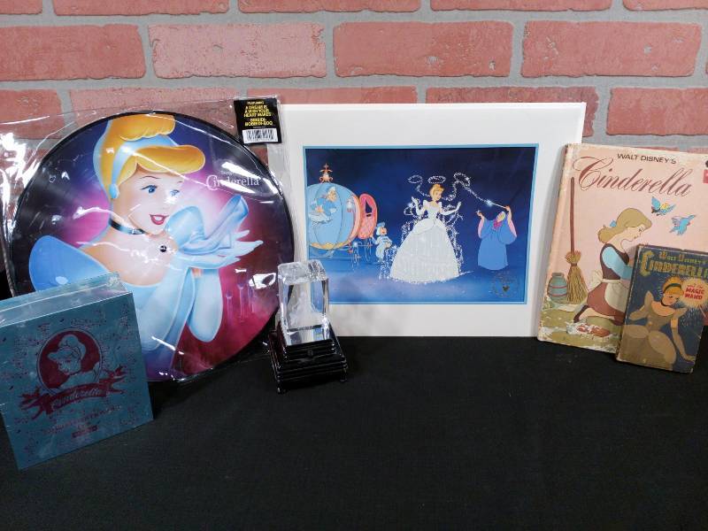 lot 69 image: Cinderella Collectible Collection - Vintage Books