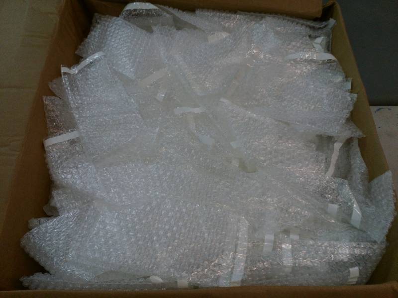lot 156 image: Uline Self-Seal Bubble Bags
