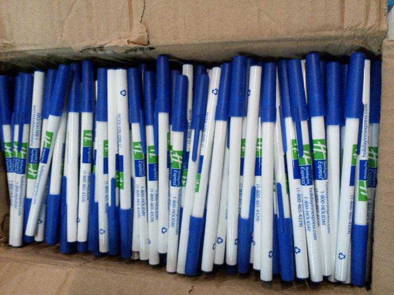 lot 159 image: Pens With Logo