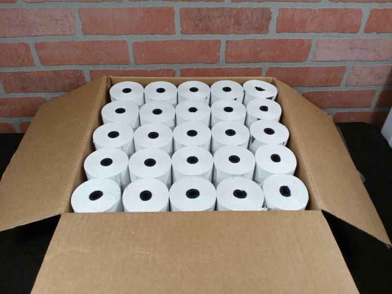 lot 180 image: Thermal Paper Rolls