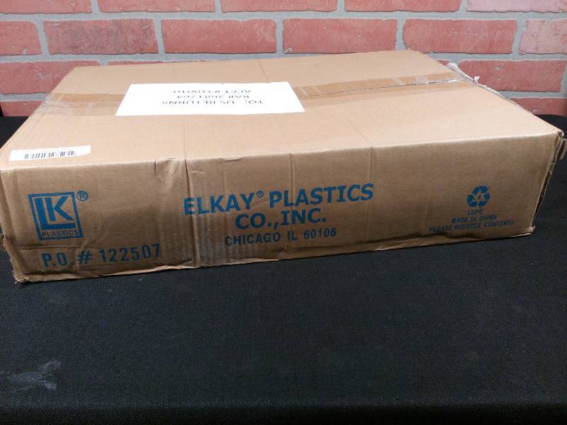 lot 216 image: Elkay Plastics Low Density Poly Bags 2 mil