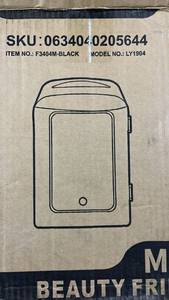 lot 17034 image: Black M Beauty Fridge Model LY1904 - Retail $45